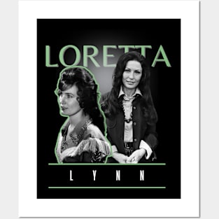 Loretta lynn +++ vintage style Posters and Art